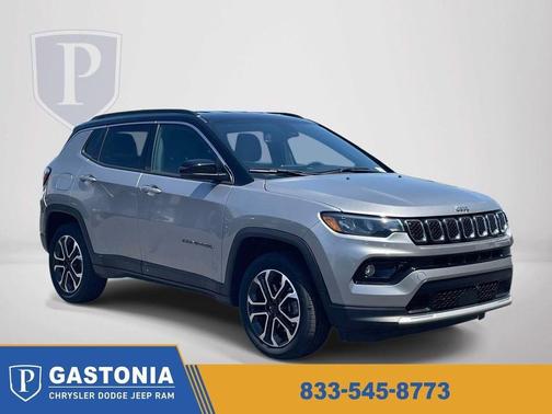 Billet Silver Metallic Clearcoat 2023 Jeep Compass Limited