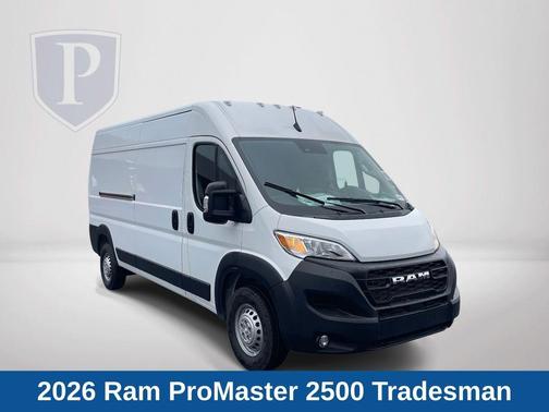 Bright White Clearcoat 2026 RAM ProMaster 2500 High Roof