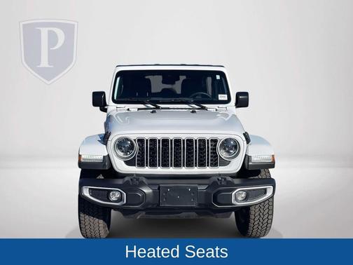 Bright White Clearcoat 2024 Jeep Wrangler Sahara