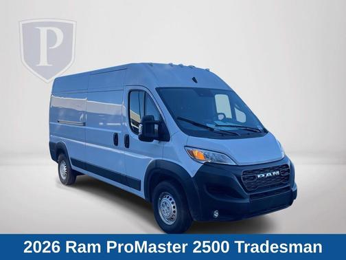 Bright White Clearcoat 2026 RAM ProMaster 2500 High Roof