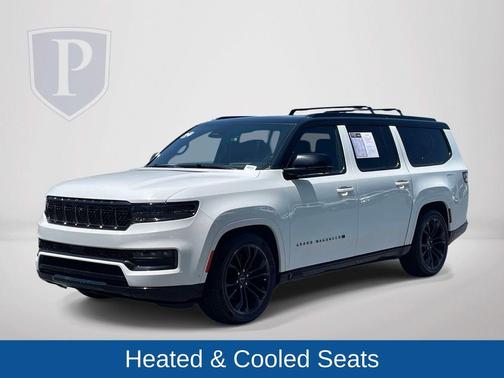 Bright White Clearcoat 2024 Jeep Grand Wagoneer L Series II
