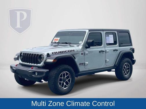 Silver Zynith Clearcoat 2024 Jeep Wrangler Rubicon