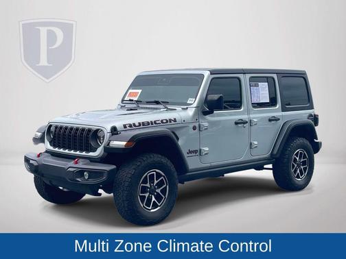 Silver Zynith Clearcoat 2024 Jeep Wrangler Rubicon