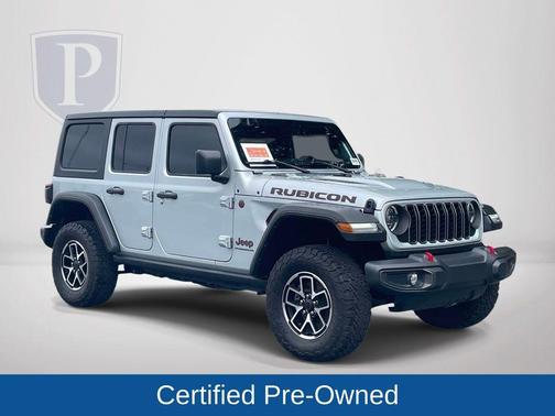 Silver Zynith Clearcoat 2024 Jeep Wrangler Rubicon