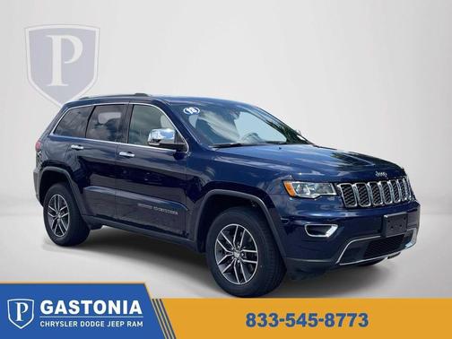 True Blue Pearlcoat 2018 Jeep Grand Cherokee Limited