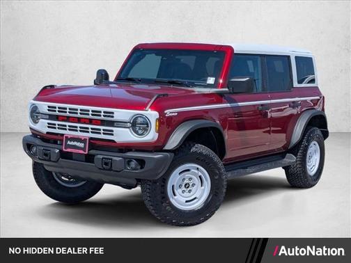 Ruby Red Metallic Tinted Clearcoat 2026 Ford Bronco Heritage Edition