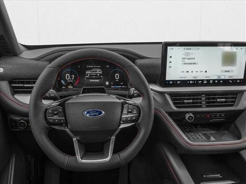 Space White Metallic 2026 Ford Explorer ST-Line