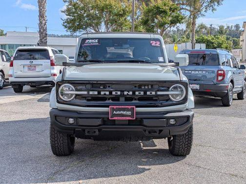 Cactus Gray 2022 Ford Bronco Outer Banks