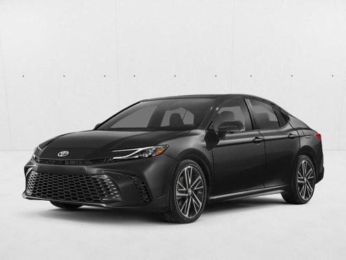 Midnight Black Metallic 2025 Toyota Camry XSE