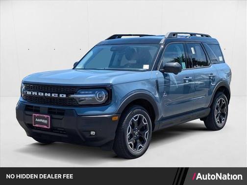 Azure Gray Metallic Tri-Coat 2025 Ford Bronco Sport Outer Banks