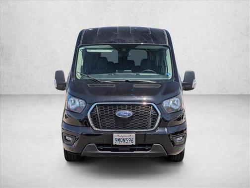 Agate Black Metallic 2024 Ford Transit-350 XLT