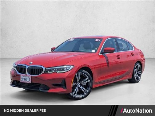 Melbourne Red Metallic 2021 BMW 330 330i