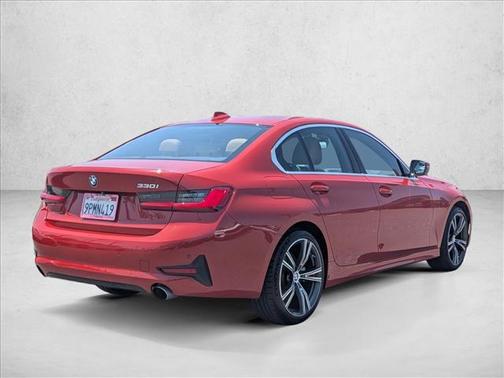 Melbourne Red Metallic 2021 BMW 330 330i