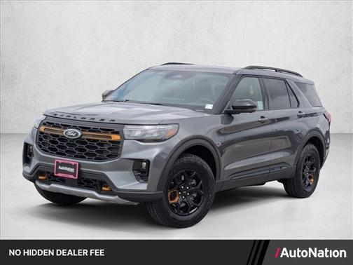 Carbonized Gray Metallic 2026 Ford Explorer Tremor