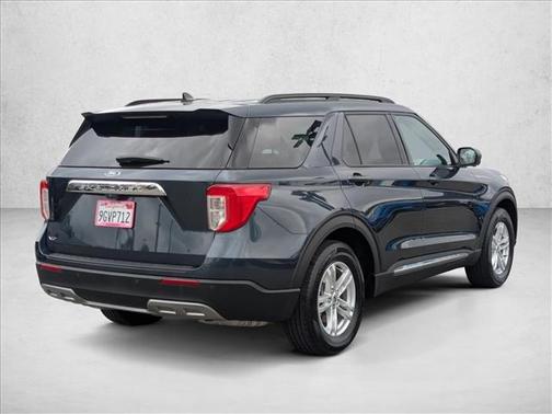 Stone Blue Metallic 2023 Ford Explorer XLT