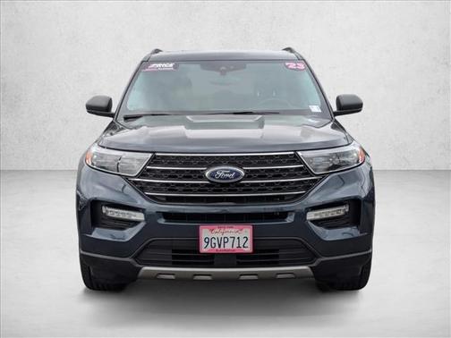 Stone Blue Metallic 2023 Ford Explorer XLT