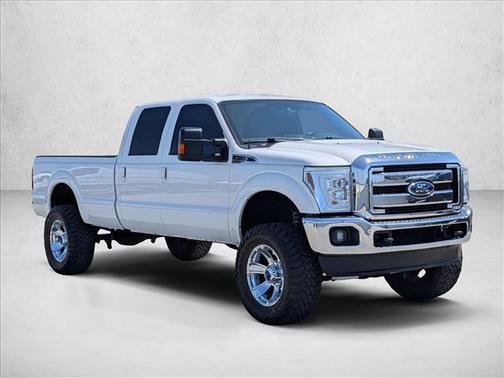 Oxford White 2015 Ford F-250 Lariat