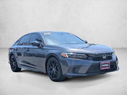 Meteorite Gray Metallic 2024 Honda Civic Sport