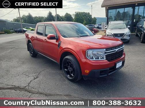 Hot Pepper Red Metallic Tinted Clearcoat 2023 Ford Maverick Lariat