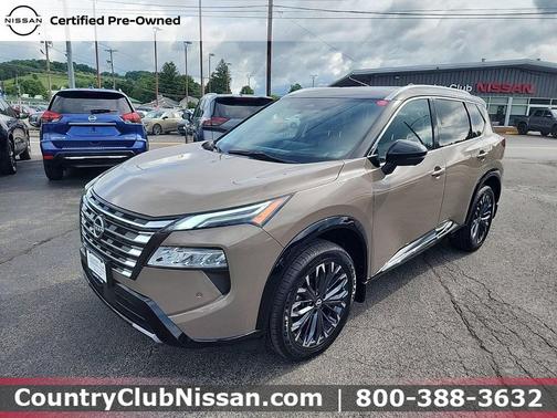 Super Black 2024 Nissan Rogue Platinum