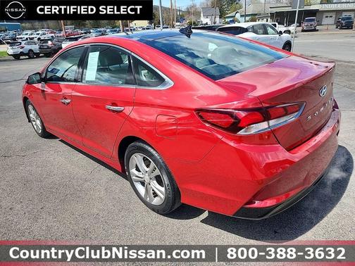 Scarlet Red 2019 Hyundai SONATA Limited