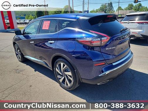 Deep Ocean Blue Pearl 2023 Nissan Murano SL Intelligent AWD