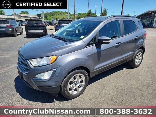 Smoke Metallic 2019 Ford EcoSport SE
