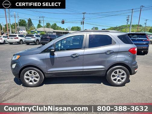 Smoke Metallic 2019 Ford EcoSport SE