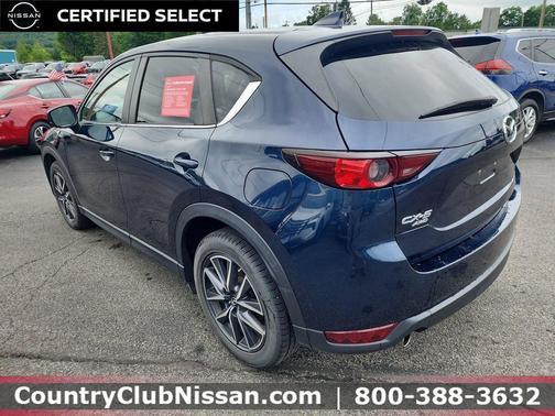 Deep Crystal Blue Mica 2018 Mazda CX-5 Touring