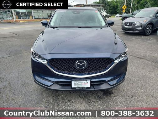 Deep Crystal Blue Mica 2018 Mazda CX-5 Touring