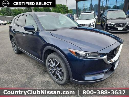 Deep Crystal Blue Mica 2018 Mazda CX-5 Touring