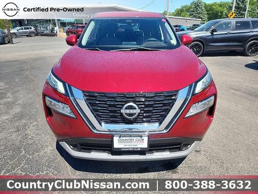 Scarlet Ember Tintcoat 2023 Nissan Rogue SV