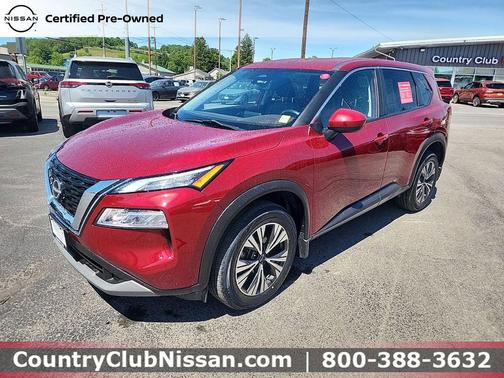 Scarlet Ember Tintcoat 2023 Nissan Rogue SV