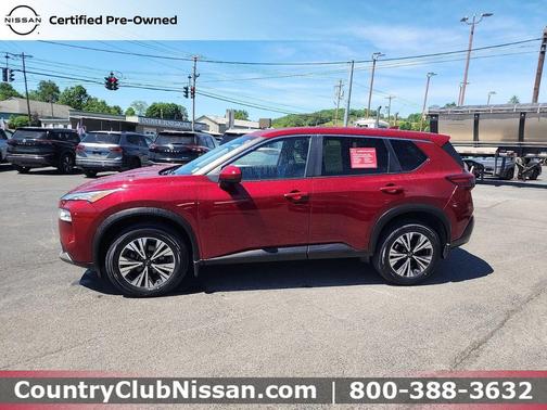 Scarlet Ember Tintcoat 2023 Nissan Rogue SV