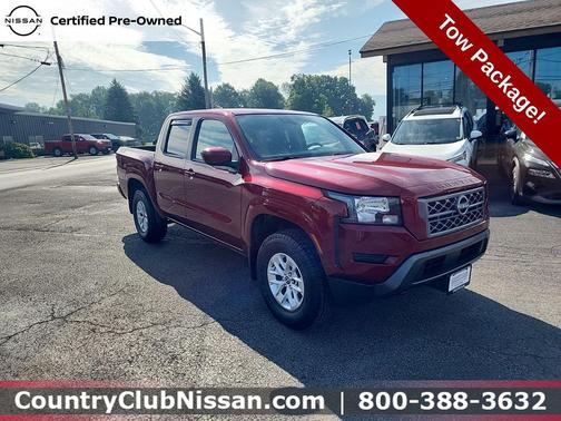 Cardinal Red Metallic Tricoat 2024 Nissan Frontier SV