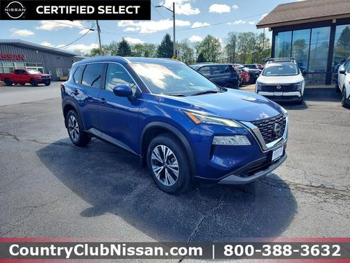 Caspian Blue Metallic 2023 Nissan Rogue SV