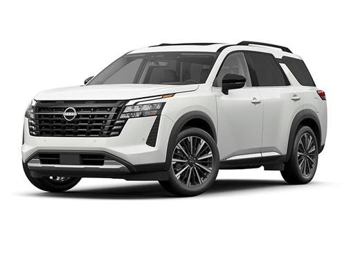White 2026 Nissan Pathfinder Platinum