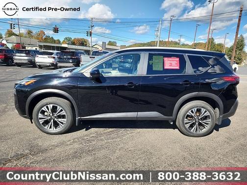 Super Black 2023 Nissan Rogue SV