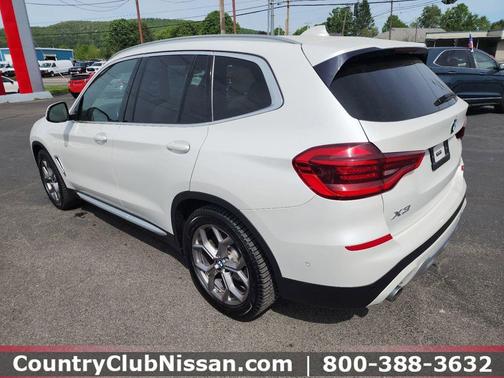 Mineral White Metallic 2021 BMW X3 xDrive30i