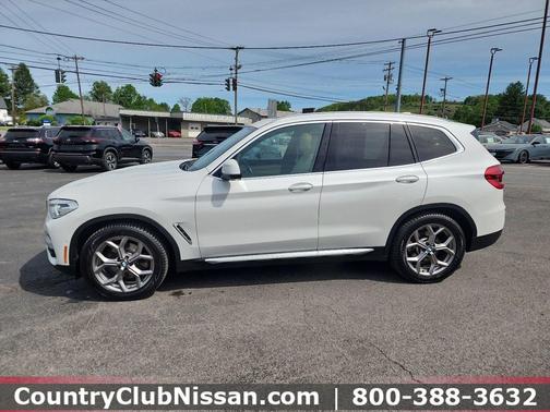 Mineral White Metallic 2021 BMW X3 xDrive30i