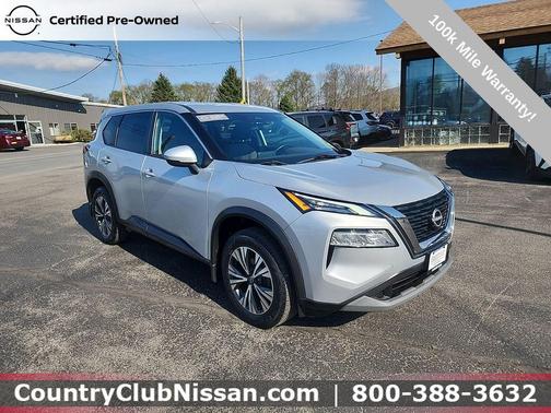 Brilliant Silver Metallic 2022 Nissan Rogue SV