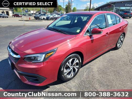 Crimson Red Pearl 2021 Subaru Legacy Premium