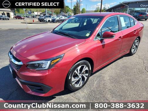Crimson Red Pearl 2021 Subaru Legacy Premium