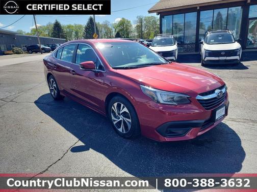 Crimson Red Pearl 2021 Subaru Legacy Premium