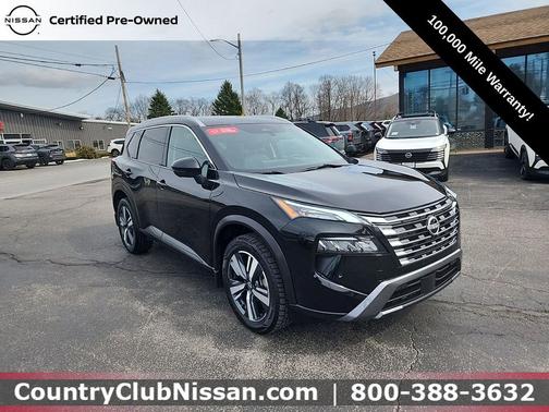 Super Black 2024 Nissan Rogue SL