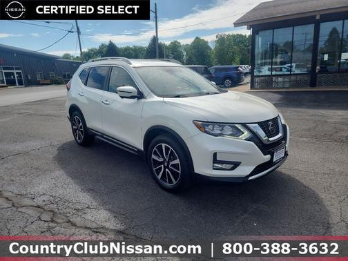Pearl White Tricoat 2019 Nissan Rogue SL