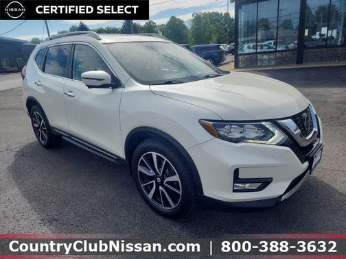 Pearl White Tricoat 2019 Nissan Rogue SL