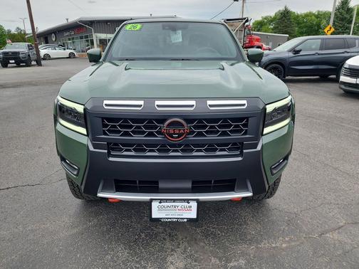 Tactical Green Metallic 2026 Nissan Frontier PRO-4X