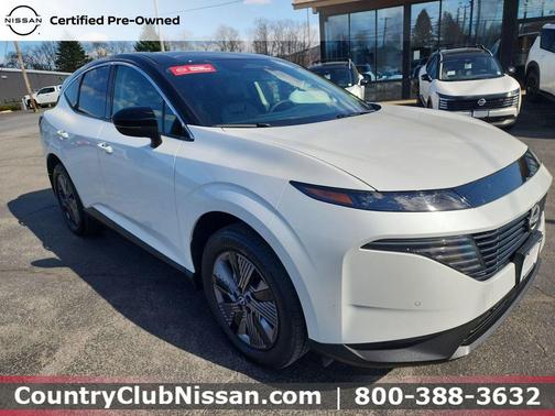 Everest White Pearl Tricoat/Super Black 2025 Nissan Murano SL