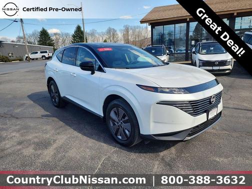 Everest White Pearl Tricoat/Super Black 2025 Nissan Murano SL